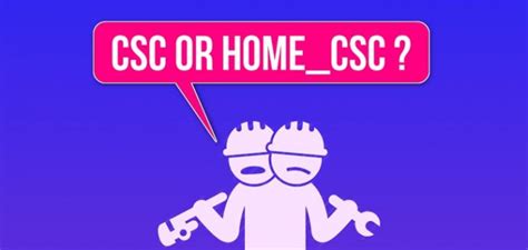 Comparison Between CSC And Home.